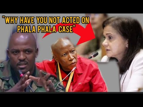 MKP Shongwe & Malema coners NPA Batohi "Why have you not acted on the Phala Phala matter?" 