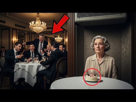 Sie ignorierten die alte Frau an ihrem Geburtstag – bis die Kellnerin die Wahrheit enthüllte