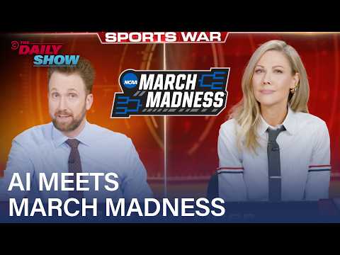Sports War: March Madness Gets an AI Assist & NBA Cancels Strip Club Celebration | The Daily Show