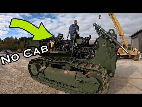 New old stock abandoned John Deere 850JR bulldozer comes alive again with help @AreaDieselService