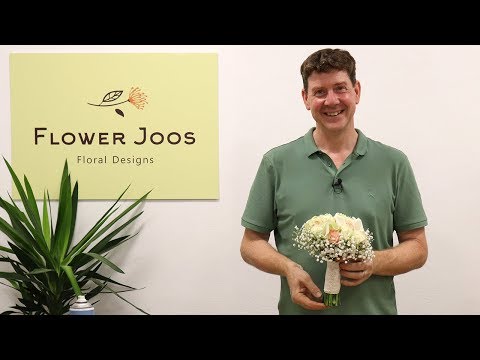 How To Make A Hand Tied Bridal Bouquet
