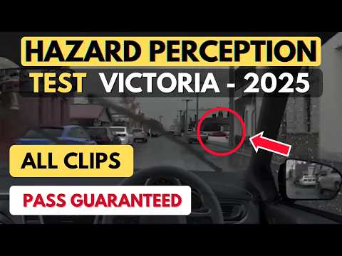 2025 HPT Victoria | Real Hazard Perception Test Clips & Guide #hazardperceptiontest #HPTVictoria