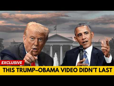 White House : TRUMP Posts and Then Removes Racist Video of OBAMAS