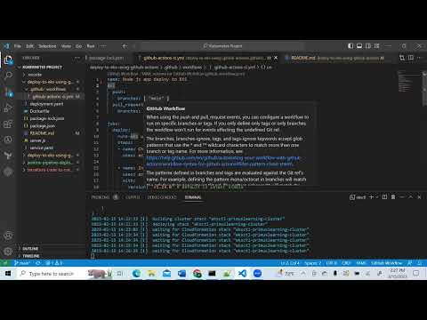 Deploying applications to AWS EKS using GitHub actions
