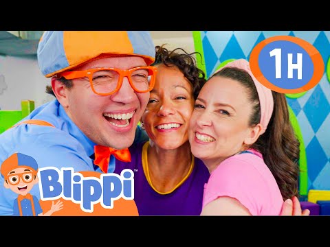 Blippi, Meekah, and Ms. Rachel's Musical Day In The City! | 1 HOUR OF BLIPPI TOYS!