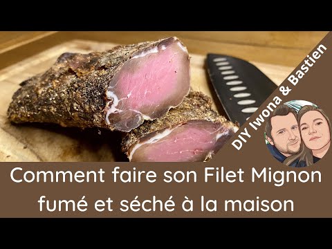 How to make your own smoked and dried FILET MIGNON at home like a pro?