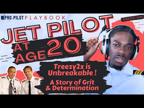 Corporate Jet Pilot at Age 20: How Treezy2x Made His Dream Reality // # 104
