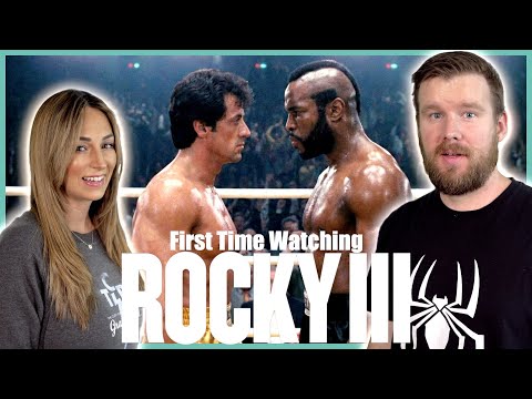 My Wife REACTS to ROCKY 3 | Her FIRST Time Watching