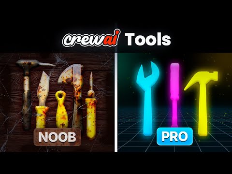 CrewAI Noob vs Pro Tools