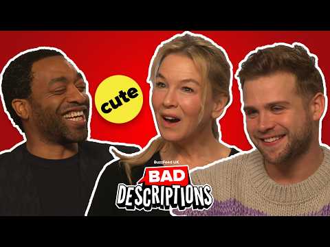 Can Renée Zellweger, Leo Woodall, & Chiwetel Ejiofor guess their projects from BAD descriptions?!