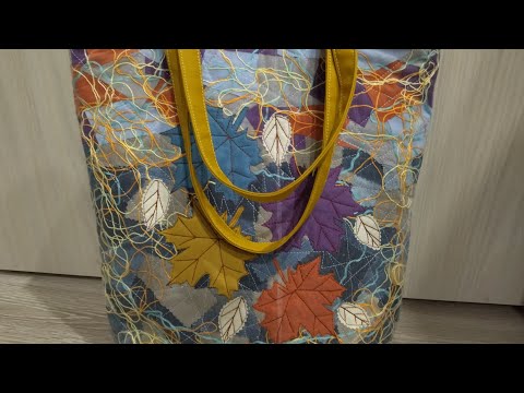 Сумка - шоппер из лоскутов своими руками.