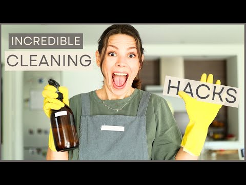 🌎💚Ultimate NATURAL Cleaning Hacks: Only 3 Ingredients to clean your entire house!