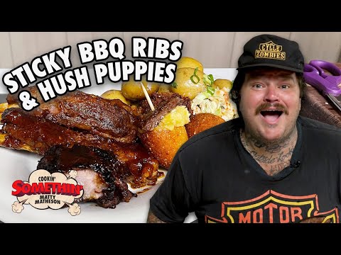 STICKY BBQ Ribs | Cookin' Somethin' w/ Matty Matheson