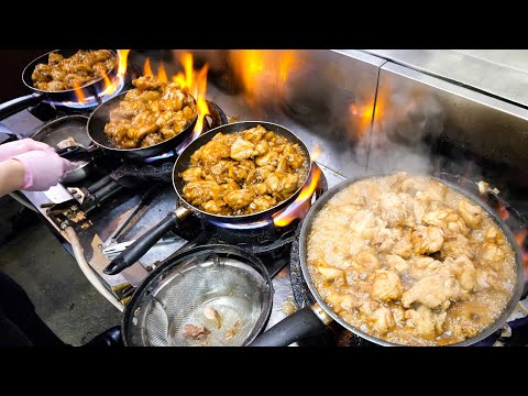 Student Diner with Huge Servings! The Busy Diners with Hungry Boys and Amazing Fried Chicken!