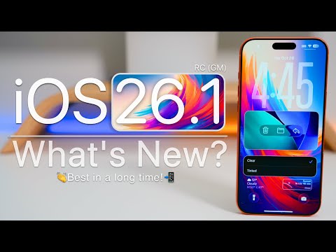 iOS 26.1 RC is Out! - What's New?