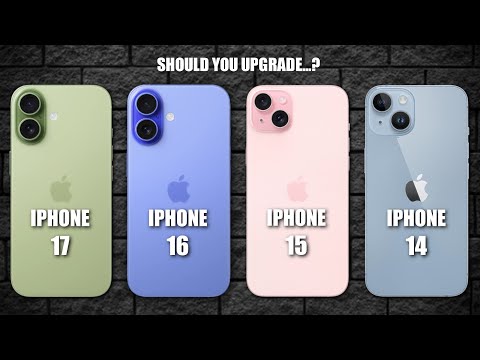 iPhone 17 Vs iPhone 16 Vs iPhone 15 Vs iPhone 14 I Review I Should You Upgrade