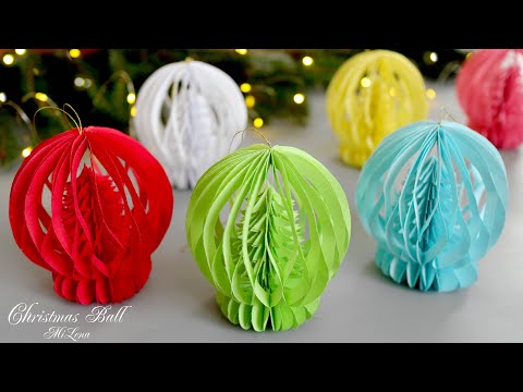 ЕЛОЧКА В ШАРЕ 🔮 НОВОГОДНЕЕ УКРАШЕНИЕ 🎄 ЕЛОЧНАЯ ИГРУШКА ☃️