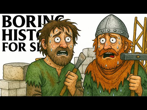 The Brutal Truth of Castle Construction in the Middle Ages | Boring History for Sleep
