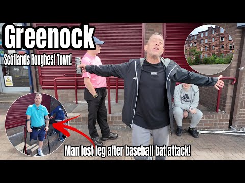 GREENOCK - The Crack Shack, Watch Your Wallet In Scotlands Most Deprived & Depressing Area!!