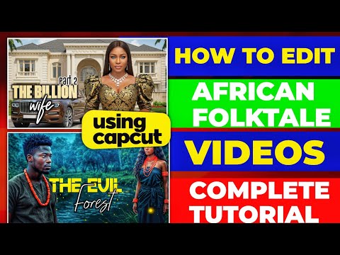 How I Edit African Folktale Stories on My Phone and Get Massive Views (No Laptop Needed!)