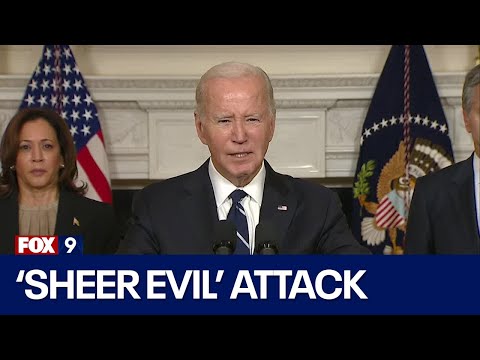 Israel at war: President Biden delivers remarks [RAW]