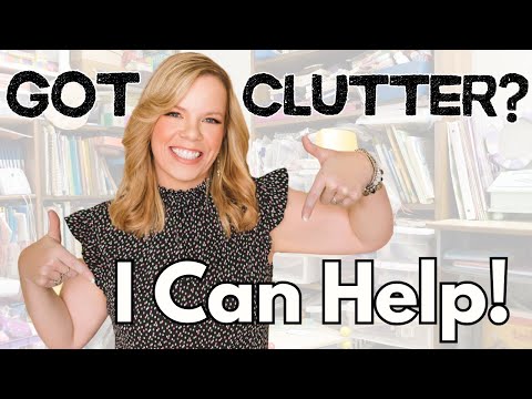 Feeling Overwhelmed by the Clutter? I Can Help!