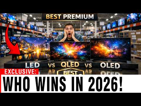 LED vs QLED vs OLED — The Winner SHOCKED Even TV Experts 2026