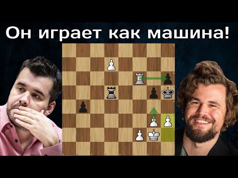 Опять выдал 99% 😎 М.Карлсен  - Я.Непомнящий 🏆 Champions Chess Tour AI Cup 2023 ♟1/2♟Шахматы