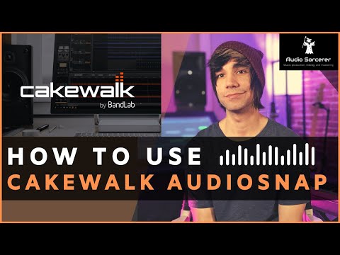 Cakewalk Tutorial | BandLab | How To Perfect Your Performance Using AudioSnap!