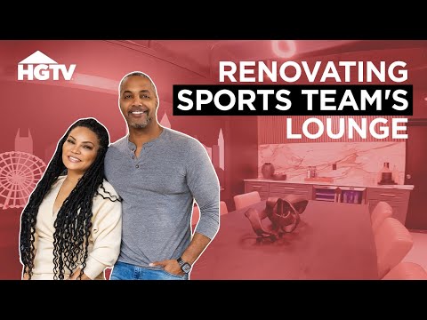 Basketball Players’ Swanky New Lounge  - Full Episode Recap | Married to Real Estate | HGTV