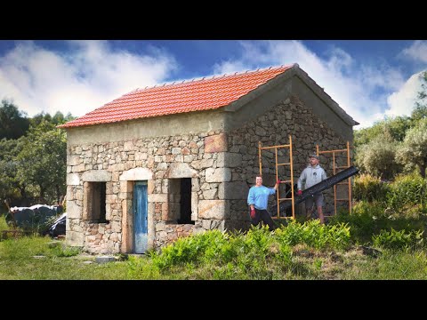 Finishing Our Old Abandoned Cabin With 21st Century Solution