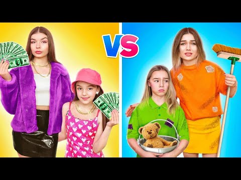 Бідна Мама vs Багата Мама | Я Закохалась в Заможного Хлопця