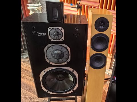 Comparing the Yamaha NS-1000x and AudioPhysic Spark 3 speakers