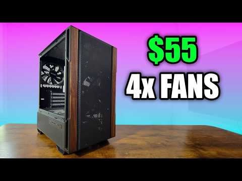 Okinos Cypress 3 Review: $55 PC Case with 4 Fans!