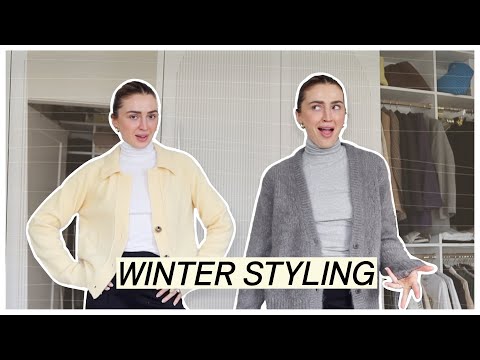 How to style your closet for winter ❄️