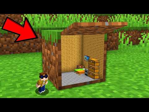 Ich ÜBERLEBE 10 GEHEIME RÄUME in Minecraft!