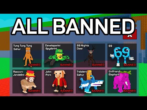 I Got EVERY BANNED Brainrot..
