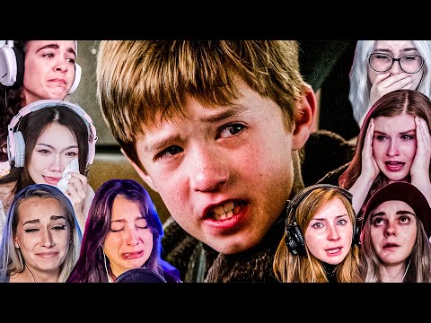 TOP FEMALE "GRANDMA SAYS HI" Reactions! The Sixth Sense Movie Reaction