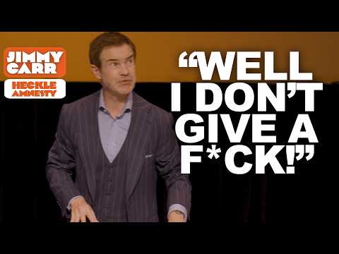 Jimmy Shuts Down "How Come You Can Say What You Want?" Heckle | Jimmy Carr Crowd Work