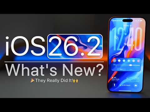 iOS 26.2 is Out! - What's New?