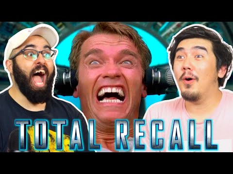 *TOTAL RECALL* made us lose our minds (FIRST TIME WATCHING REACTION)
