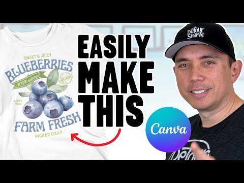 Create a Top Selling T-Shirt Design With Canva (Full Tutorial)