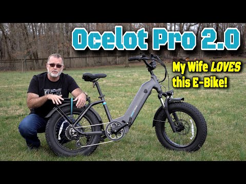 NEW Ocelot Pro 2.0 from Magicycle - GREAT Road E-Bike with TONS of Range AND Torque Sensor