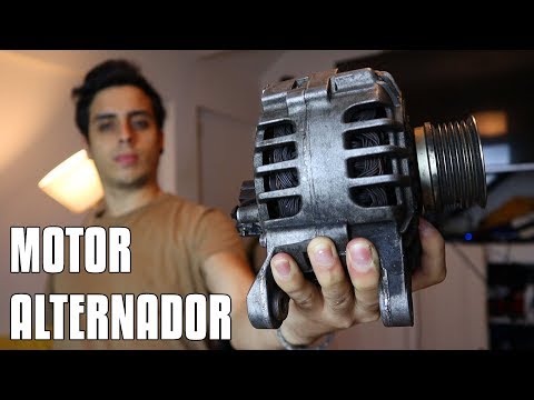 Don't throw away your old ALTERNATOR, make it a powerful ENGINE!