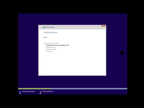 Installing Windows 10 Enterprise