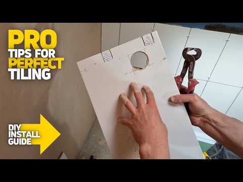 How To Tile Bathroom Walls For Beginners!
