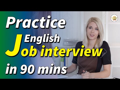 Practice answering English job Interview Conversations, Mastering English job interviews in 90 mins