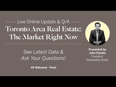 December Toronto Area Real Estate Live Update & Q/A - Thurs December 11th 2025 12PM ET