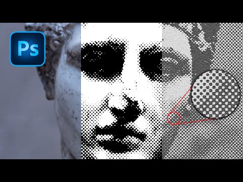 Dot Texture in Photoshop - Halftone Effect