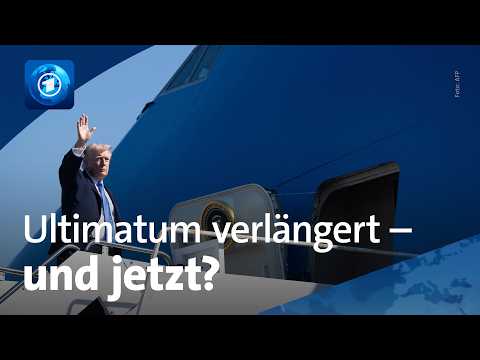 Krieg in Nahost: Warum Trump sein Iran-Ultimatum verlängert hat und wie es weitergeht